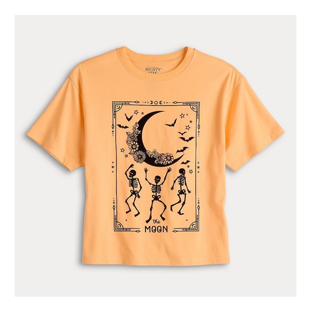 Kohl's Peach‎ Skeleton Dance Tee